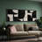 Geometric Abstract Black and White Geometric Pattern Modern Art-100937299-111696379