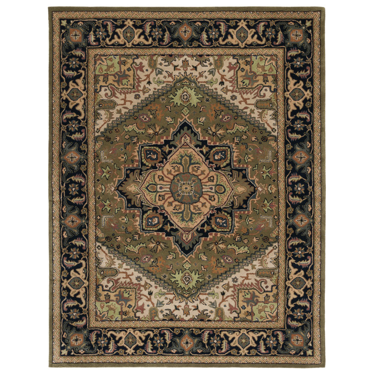Hebron Hand Tufted Wool Oriental Rug