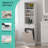 Tall Tilt Out Laundry Hamper Cabinet With Drawer & Hidden Hamper & Storage Shelves Bathroom-1909320619