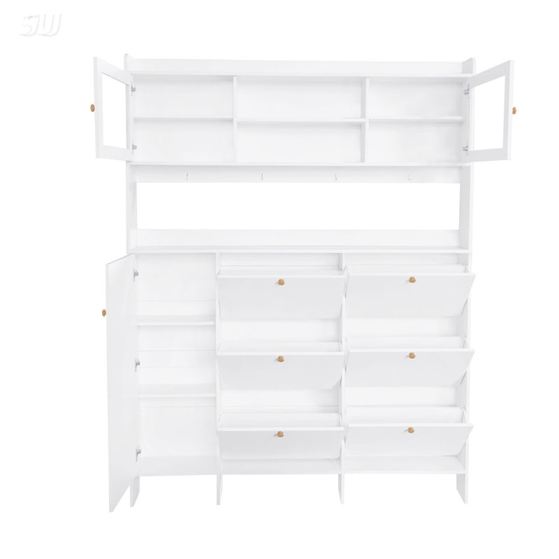 Dorles Accent Cabinet, White