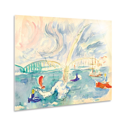 Rainbow In Rotterdam by Paul Signac - No Frame Painting