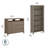 Anousha Office Credenza with Bookcases-928459176