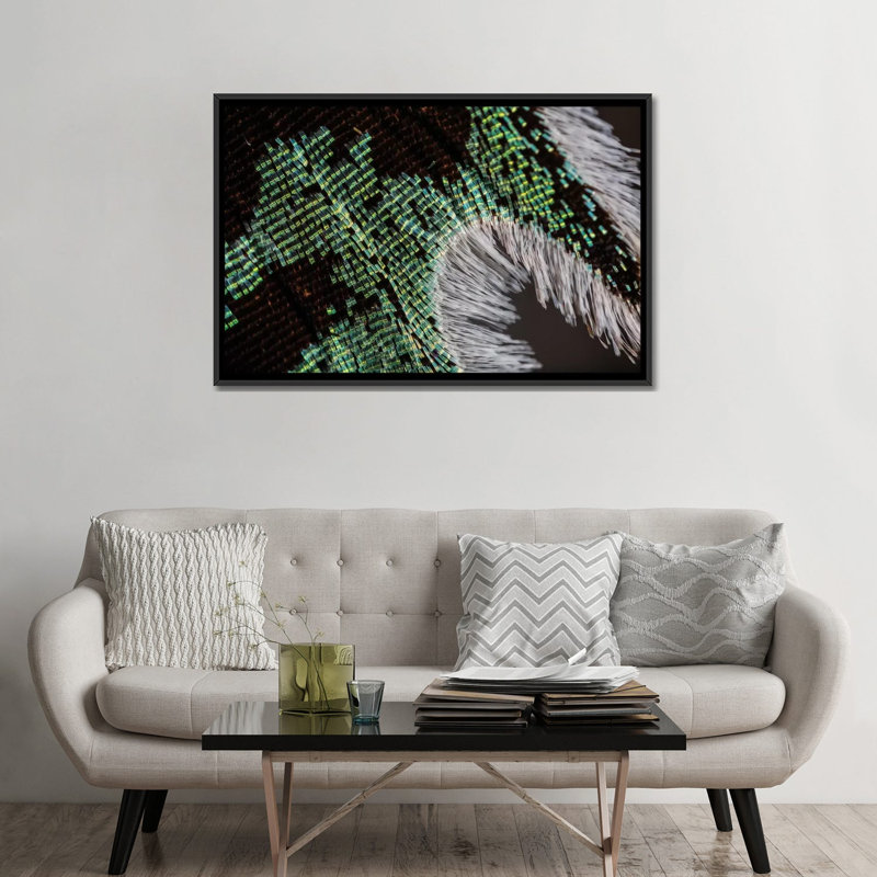 Diffracting Light par Elena Kulikavo - reproduction de photo sur toile, Toile avec cadre noir, Pas de tapis