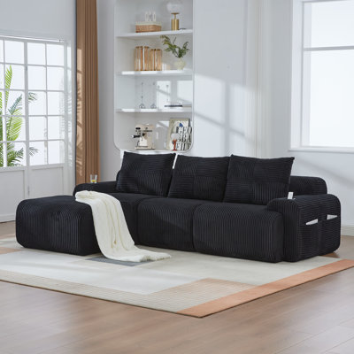 3 Seater Corduroy Sofa