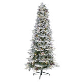 90' H Lighted Artificial Christmas Tree