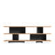 Happy Day Wide Geometric Bookcase