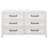 Distressed White 6-drawer Bedroom Dresser