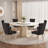 Almerinda Tufted Flax Upholstered Back Dining Chair-533324188-484154419