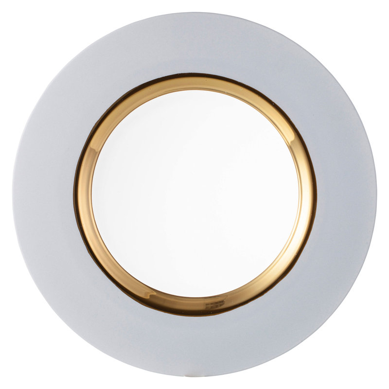 Azaya 32cm Crystal, White/Gold/Transparent