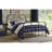 Annabelle Platform Bed Vintage Open Frame, Industrial Pipe Cast with Copper Handbrush Accent-50154685