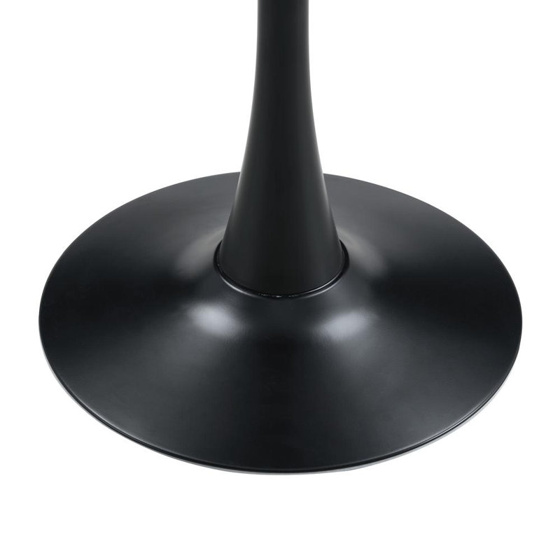 Table de salle à manger 23 ", Gray / Black