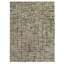 Metro-Velvet Geometric Area Rug in Brown/Gray/Ivory-25181507