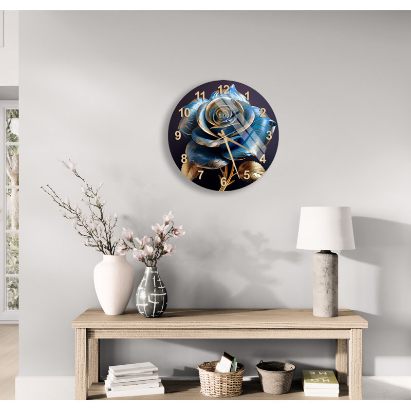 Horloge murale Glam, Doré