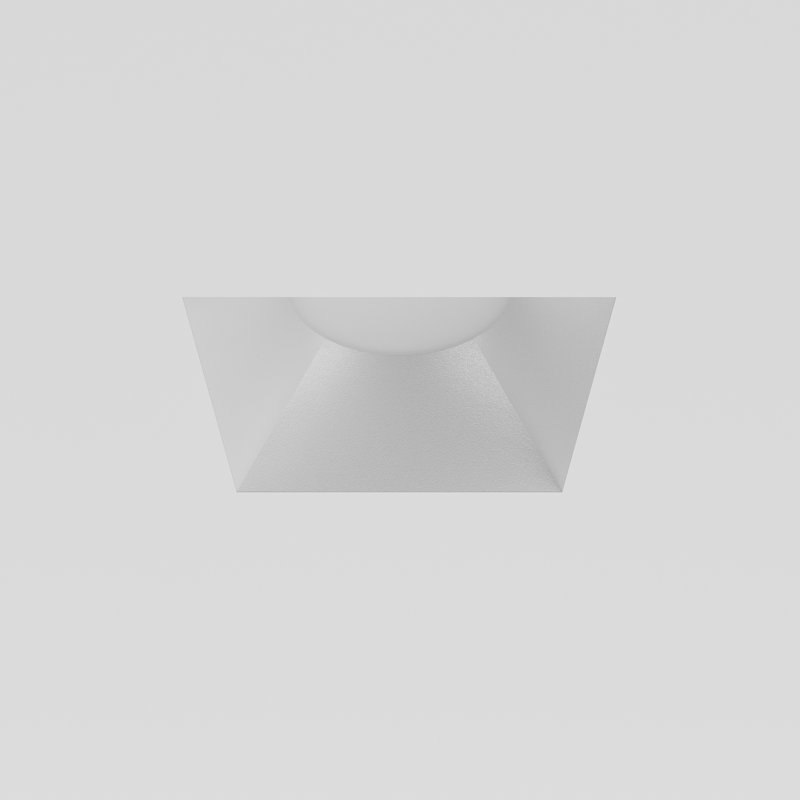 Plafonnier encastré Libred Vidalite 3In à DEL, ensemble de luminaire carré sans cadre sans cadre avec température de couleur 5CCT sélectionnable et gradateur pleine gamme, luminosité 1200LM, 14W, ETL, IC et IP44