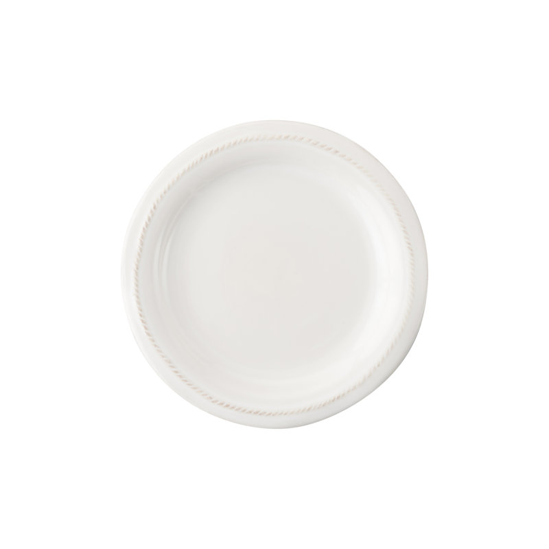 Berry & Thread Side/Cocktail Plate - Whitewash