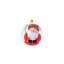 Old St. Nick 4'' Handmade Glass Sports Ball Ornament