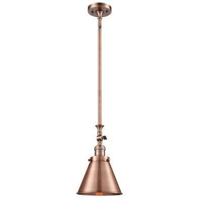 Luminaire suspendu conique à 1 lumière Donovan