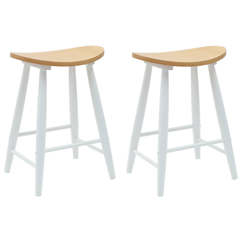 Taynia Solid Wood Accent, White/Natural