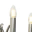 Roldan Mild Steel Candle Wall Light-944917212
