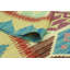 Tapis unique bleu 4 pi 2 po x 6 pi 1 po Celese