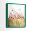«Flamingo Flock I», reproduction encadrée de qualité supérieure - prête à être accrochée - aucun clou requis - aucun clou requis-1536315656-1536315661