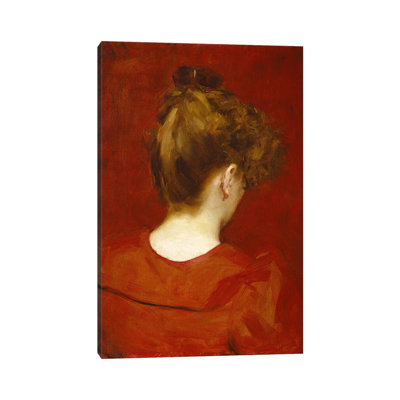 Study Of Lilia, 1887 by Charles Emile Auguste Carolus-Duran - Wrapped Canvas Painting