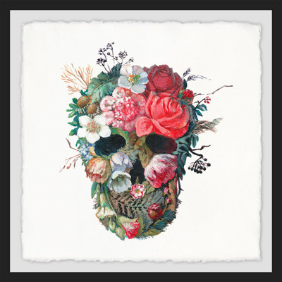 Flower Face - Single Picture Frame Painting