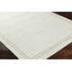 Lavande Geometric Wool Area Rug in Ivory/Tan
