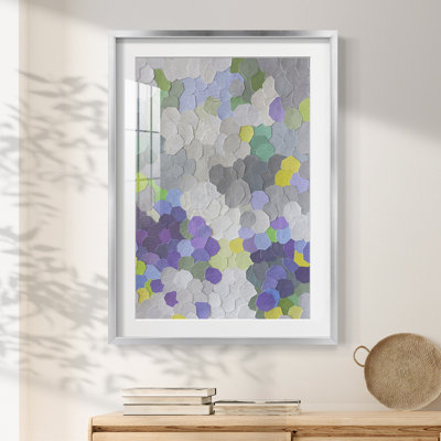 Un jardin en Provence - reproduction encadrée