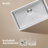Ruvati 32-inch Undermount 16 Gauge Rounded Corners Kitchen Sink Stainless Steel Single Bowl