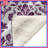 Purple Damask Motif Blankets-130697533