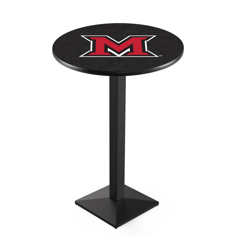 Table bistro NCAA 36 ", Université de Miami, Ohio, Ride noire