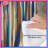 Abstract Green Brown Lines Comforter-123991869-135926769
