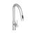 19.02" Kitchen Pull-Down Faucet - Brushed Nickel, And Reliable Nickel Pull-Down, Long-Lasting Performance-1099775216