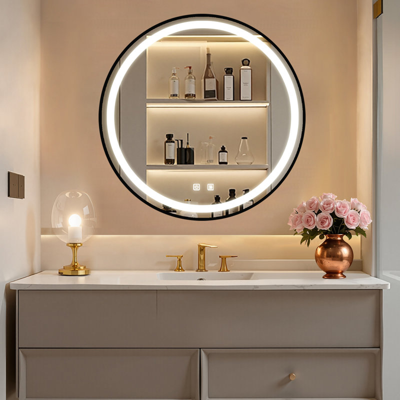 Miroir de salle de bain à DEL