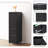 4 Drawer Metal Locking Vertical File Cabinet on Wheels-684232298