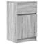 Bedside Cabinet 39X35x65 Cm Engineered Wood-81661018