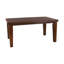 Rectangular 1Pc Dining Table With Self-Storing Extension Leaf Wooden Simple Dining Furniture