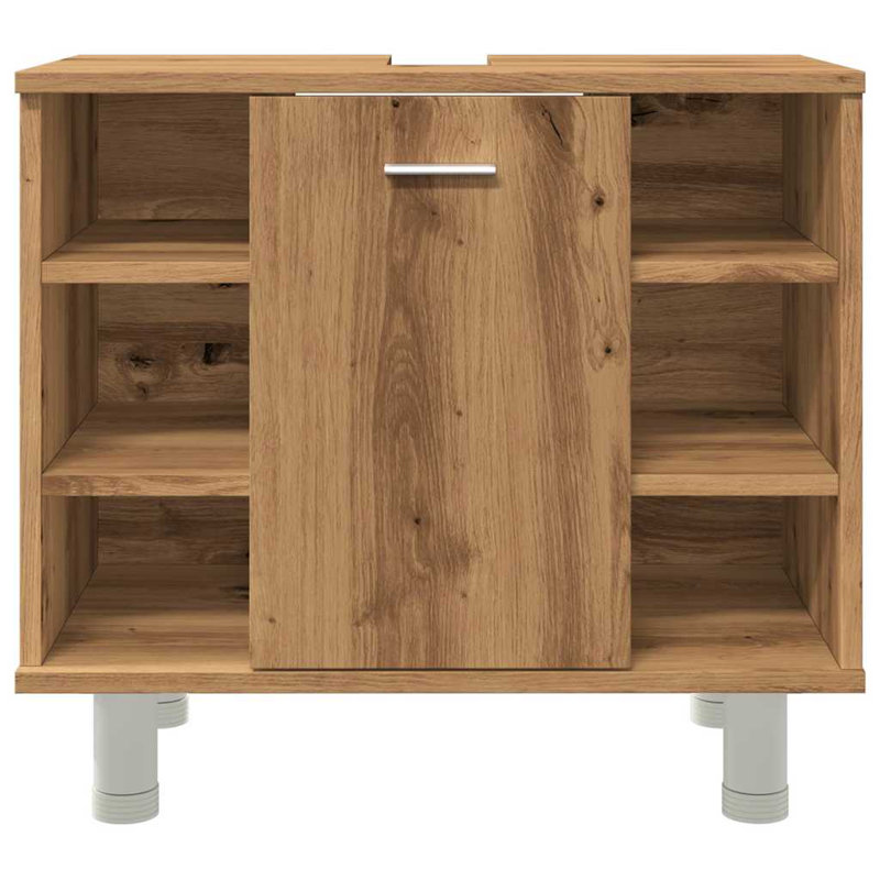Avrom 60cm Bathroom Vanity Base Only, Artisan Oak