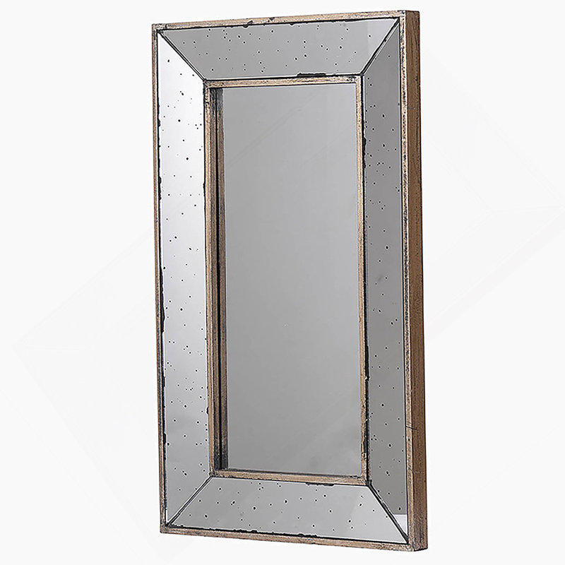 Miroir mural rectangulaire 16,5X24 "ou plateau décoratif