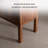 Simple solid wood shelf bookcase