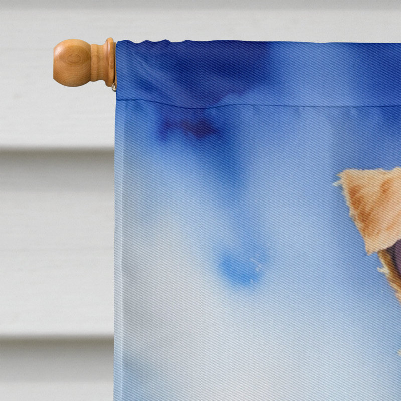 Easter Egg Hunt Double Sided 40'' H x 28'' W Polyester Easter House Flag