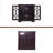 34.37" X 15.55" X 34.06" Spacious Size Sideboard 2 Clear Tempered Glass Doors Buffet With Adjustable Shelf, MDF With Decorative Laminates Storage Cabinet For Dinning Room, Kitchen,Living Room-1690905473