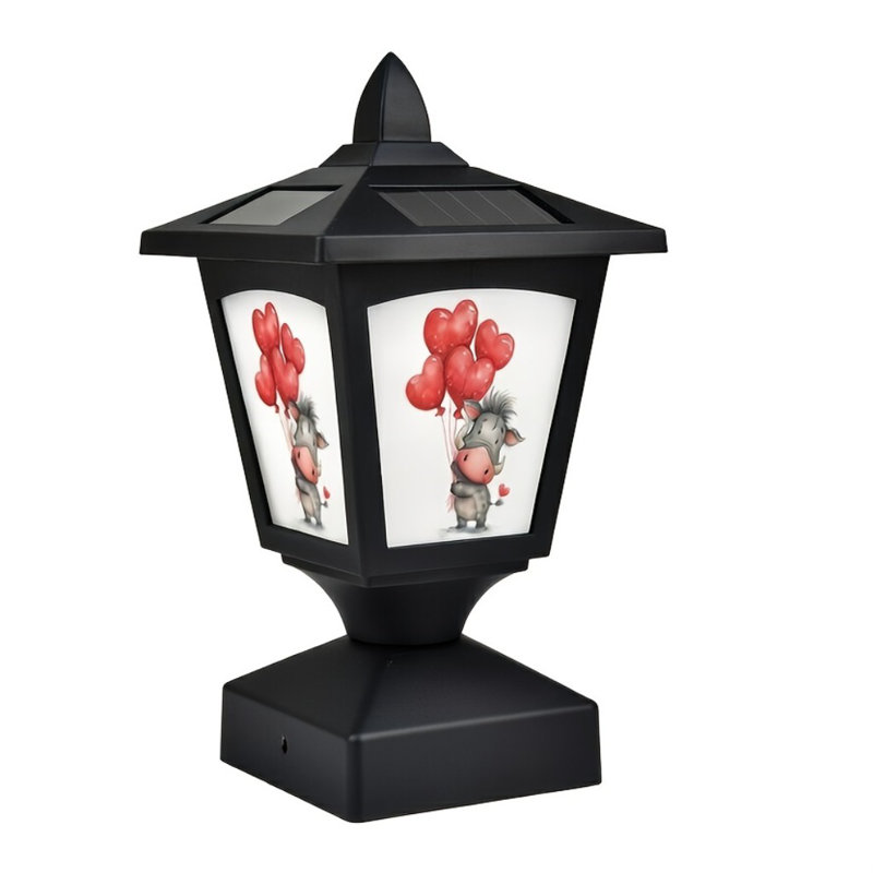 Outdoor Solar Post Lights, Weather-resistant Fence And Deck Lights, Ip44 Waterproof, Cool White Led Garden Lights