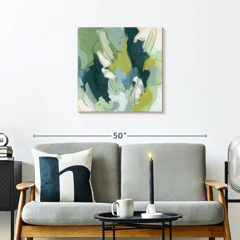 Avery Emerald Storm I, 24" H x 24" W