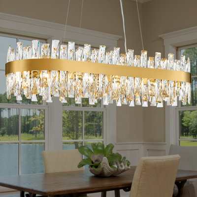 Light Dimmable Modern Crystal Chandelier