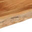 140cm Solid Acacia Wood With A Natural Finish Bathroom Vanity Top