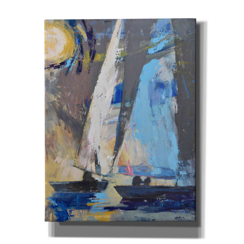 Reproduction sur toile tendue, H 16 po x l 12 po x P 0,75 po
