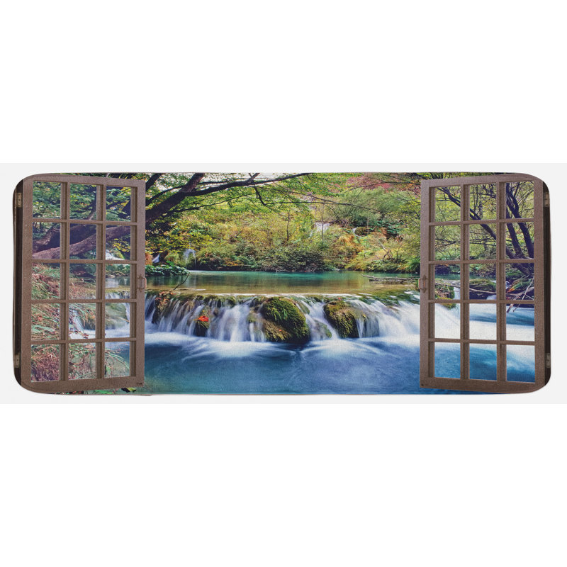Tapis de cuisine cascade