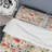 Floral Duvet Cover Set - Red Microfiber Farmhouse/Country 3 Piece-34036498